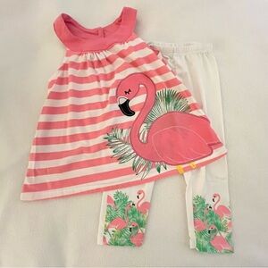Nannette Kids Pink Flamingo Set